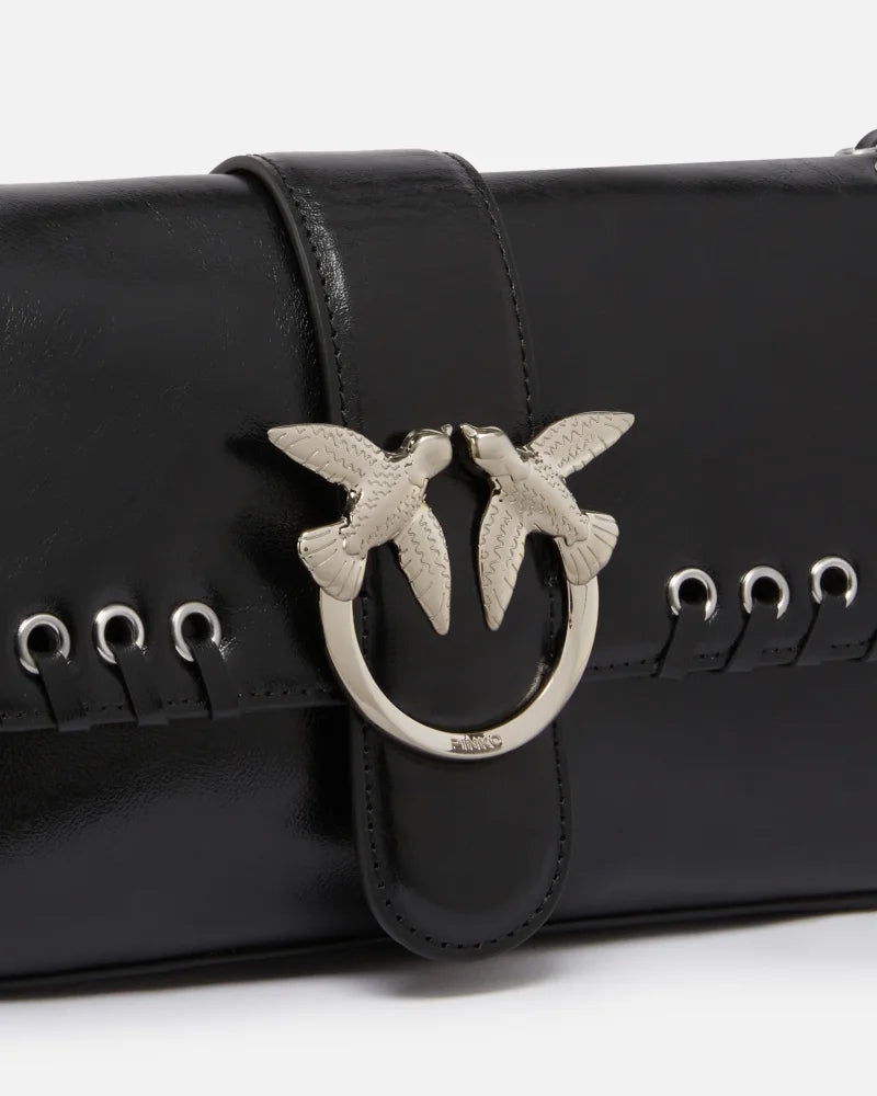 Borsa a spalla soft Love Bag Slouchy con frange
