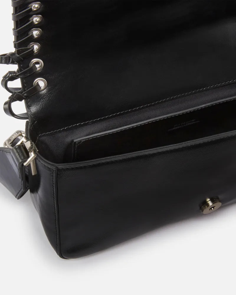 Borsa a spalla soft Love Bag Slouchy con frange