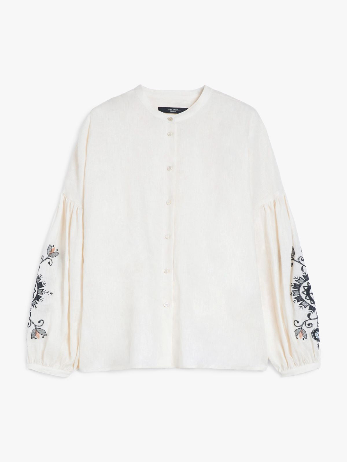 Camicia coreana in lino