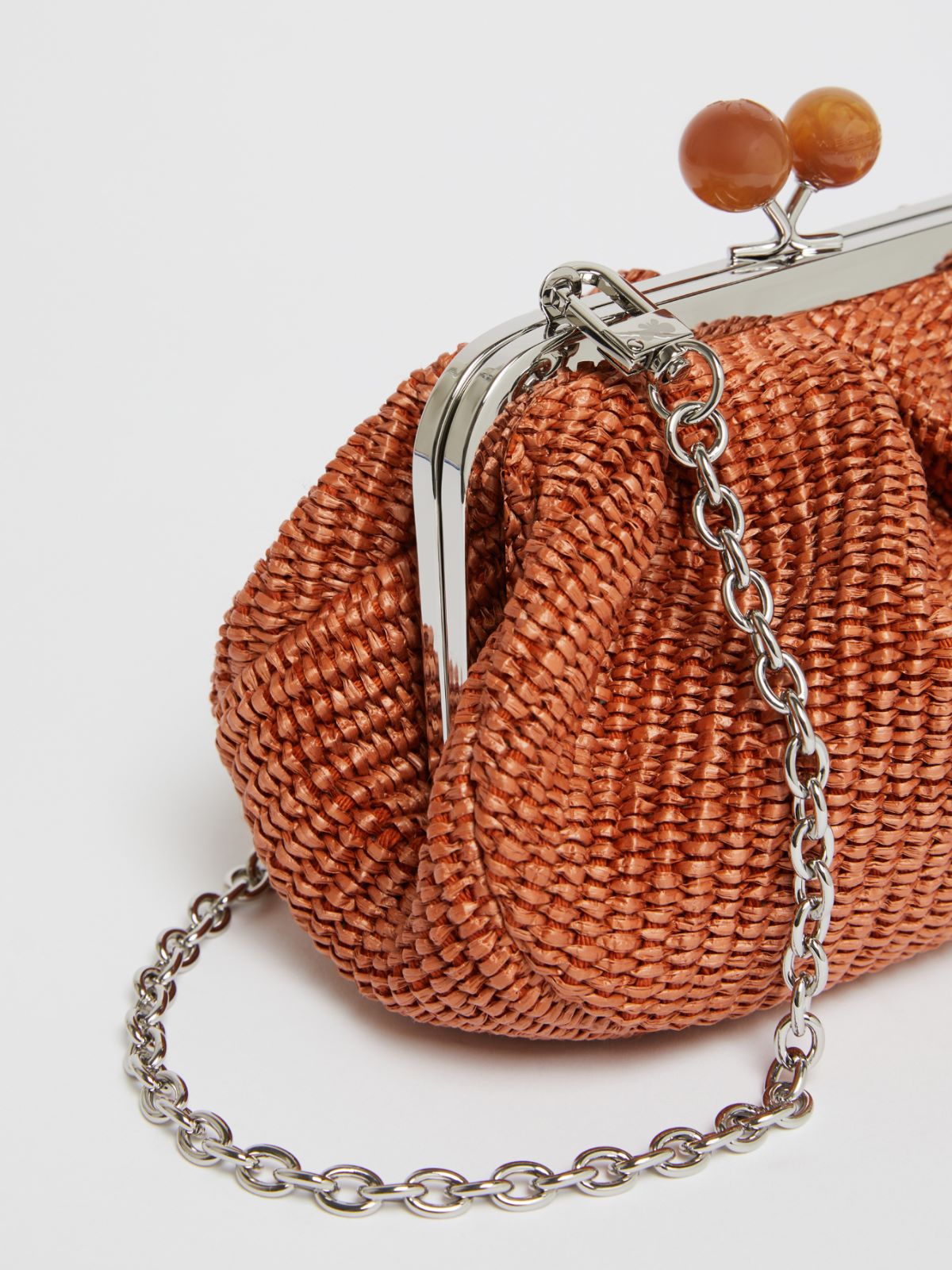 Pasticcino Bag small effetto rafia