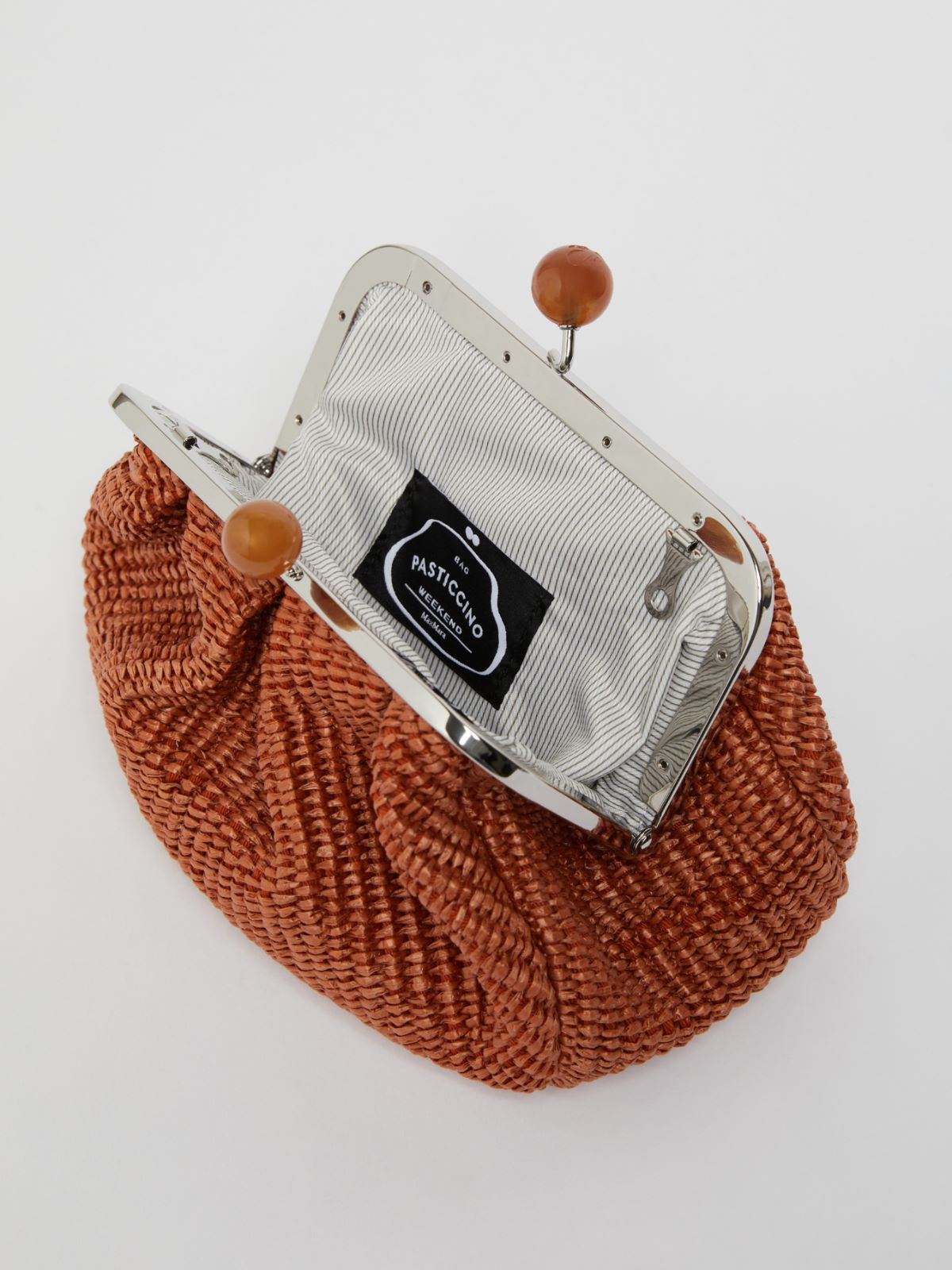 Pasticcino Bag small effetto rafia