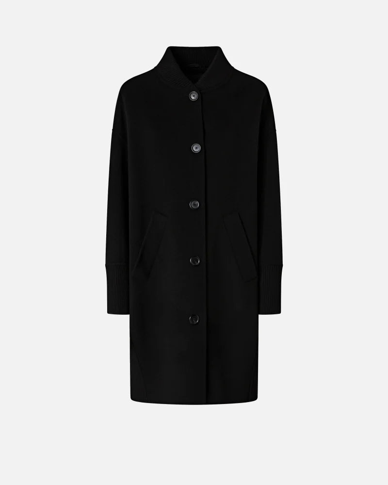 Cappotto lungo in panno double