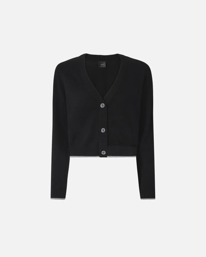 Cardigan con scollo a V