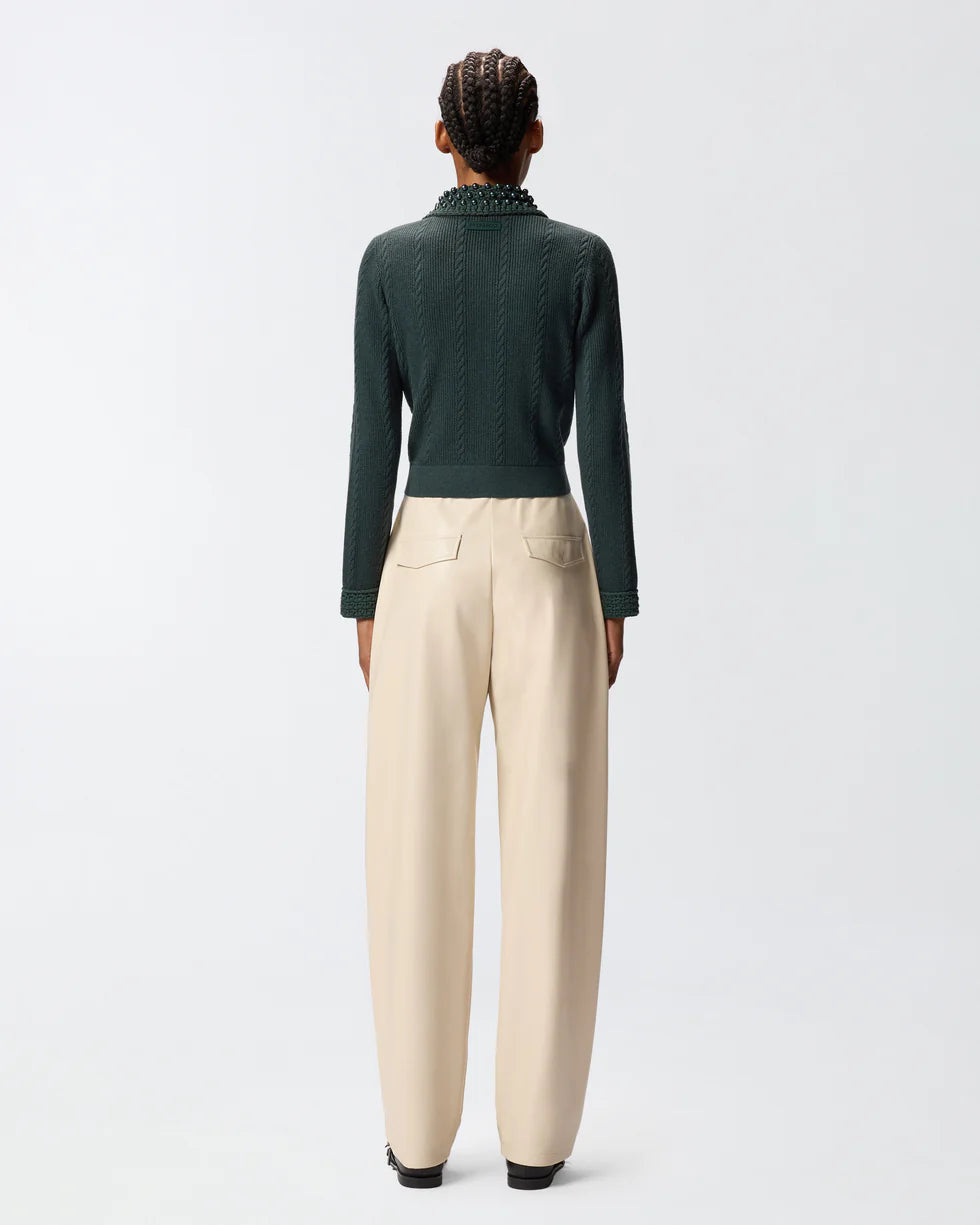 Giacca corta in maglia