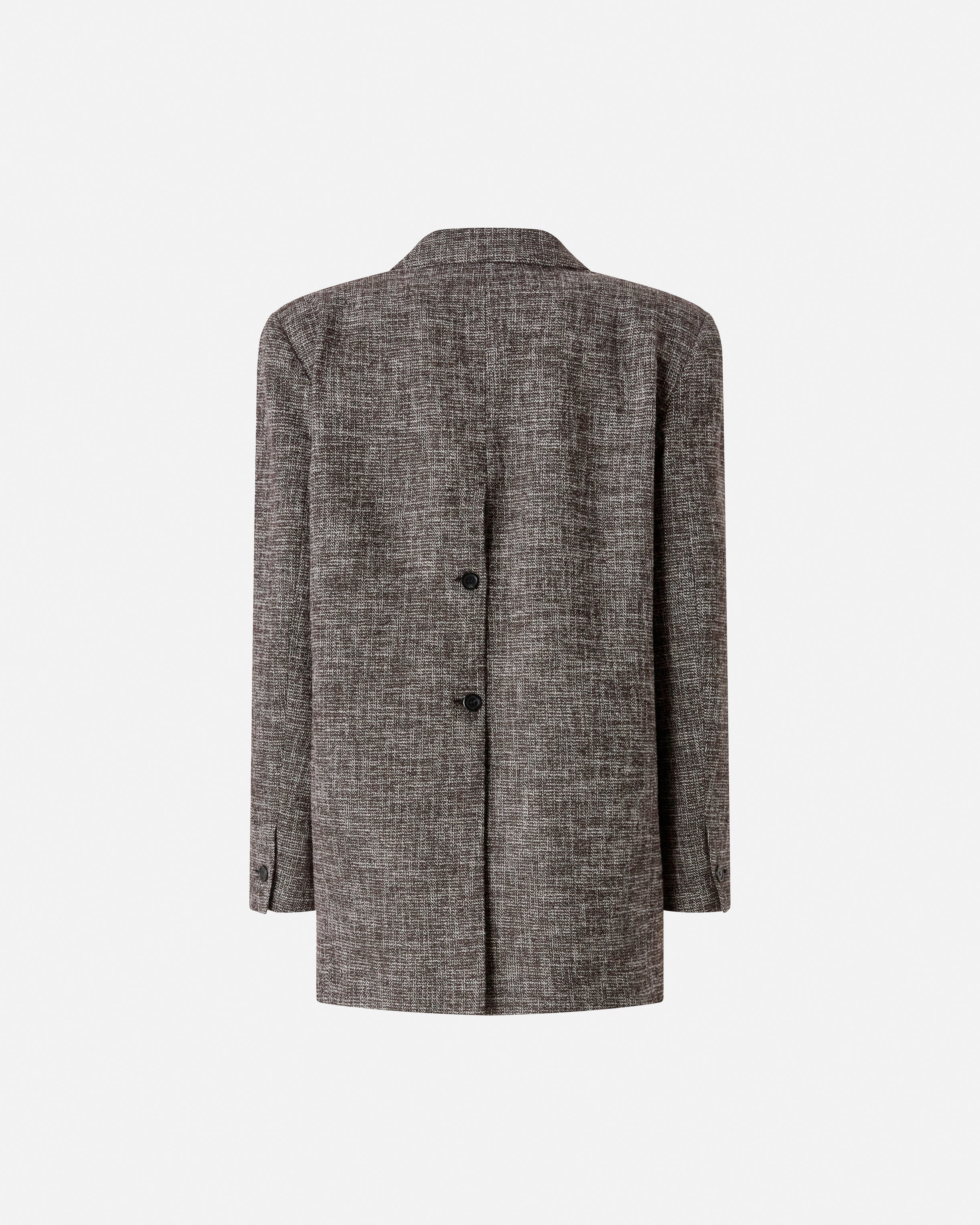 Blazer doppiopetto in flanella