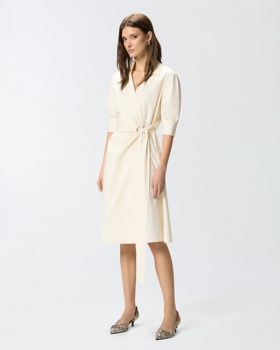 Abito midi a portafoglio