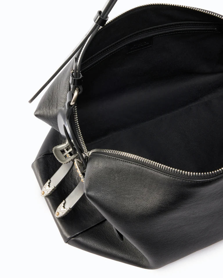 Borsa a spalla grande Keeper Bag in pelle new biker