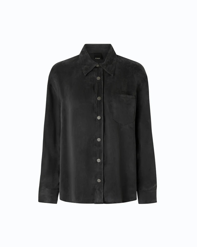 Camicia in twill mano pesca