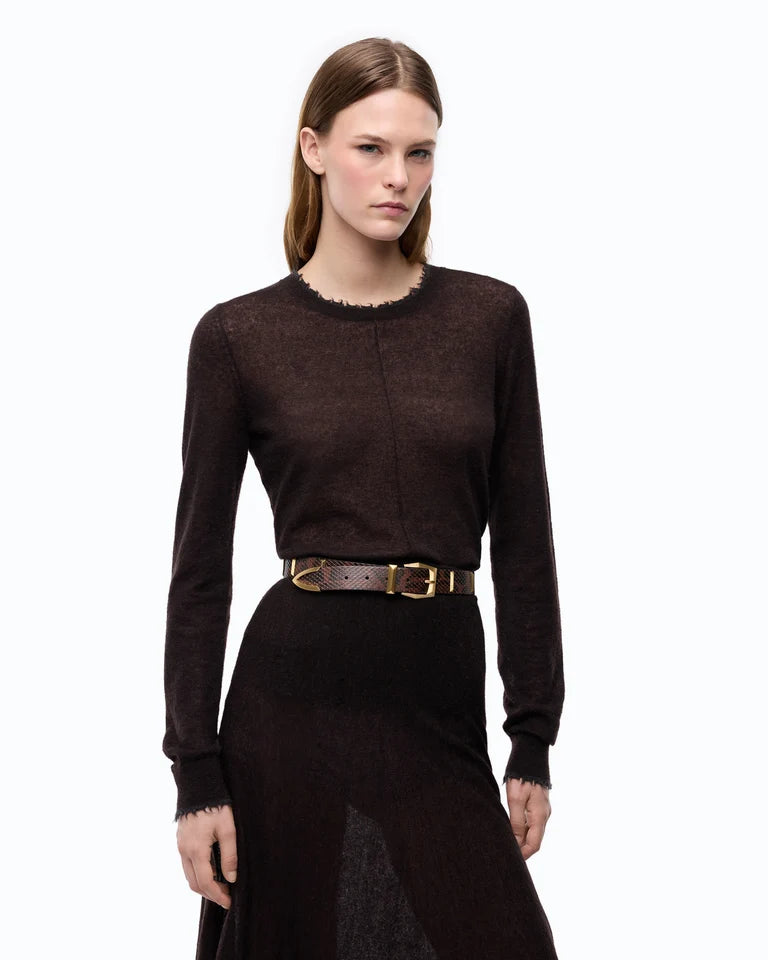 Maglia leggera in lana e cashmere