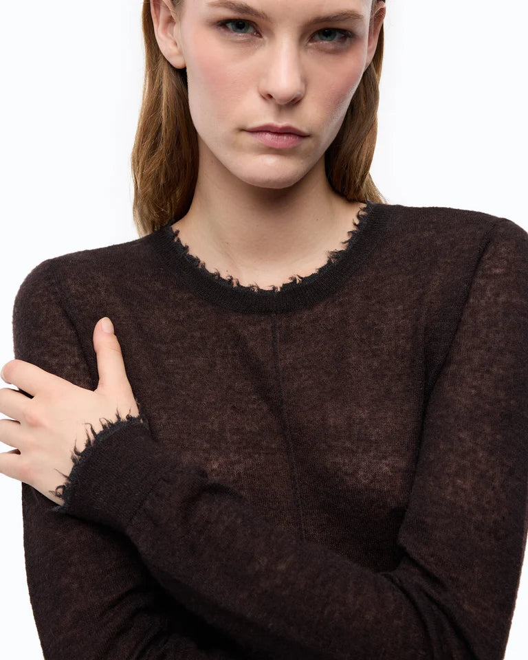 Maglia leggera in lana e cashmere