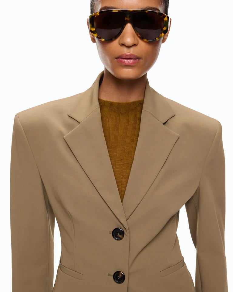 Blazer cropped slim fit