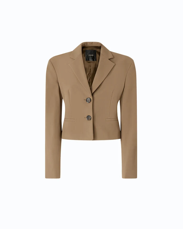 Blazer cropped slim fit