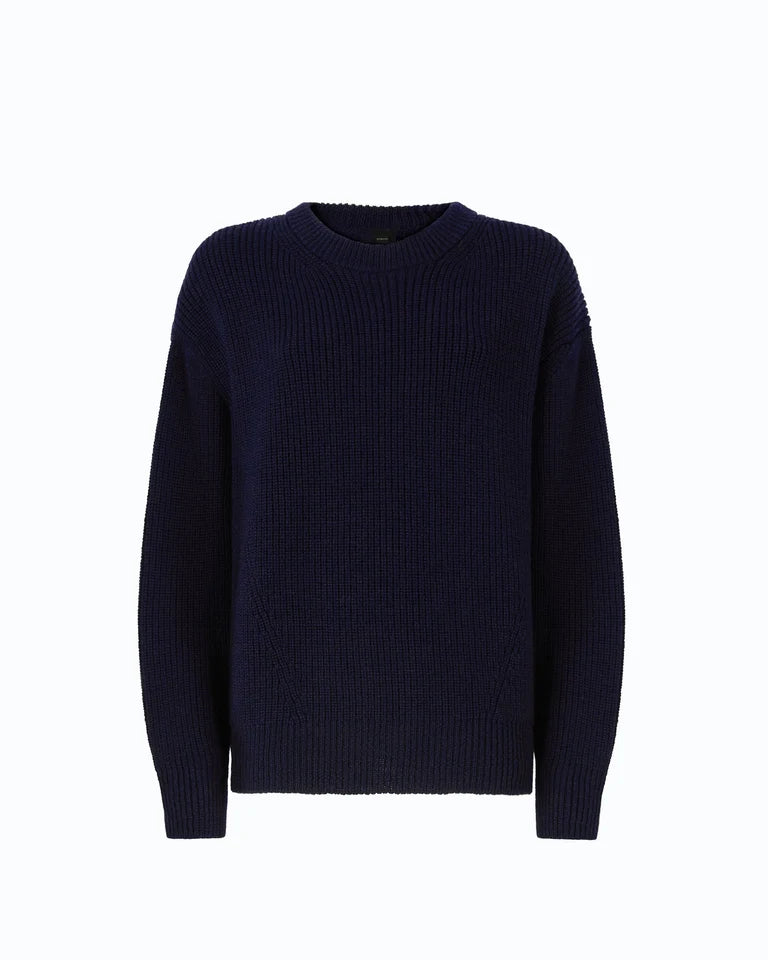 Maglia in lana a coste