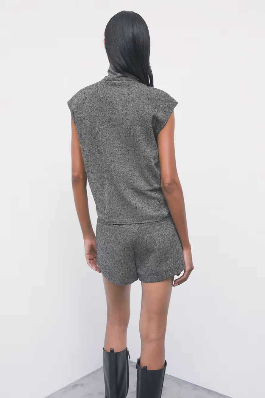 Gilet strutturato bouclé