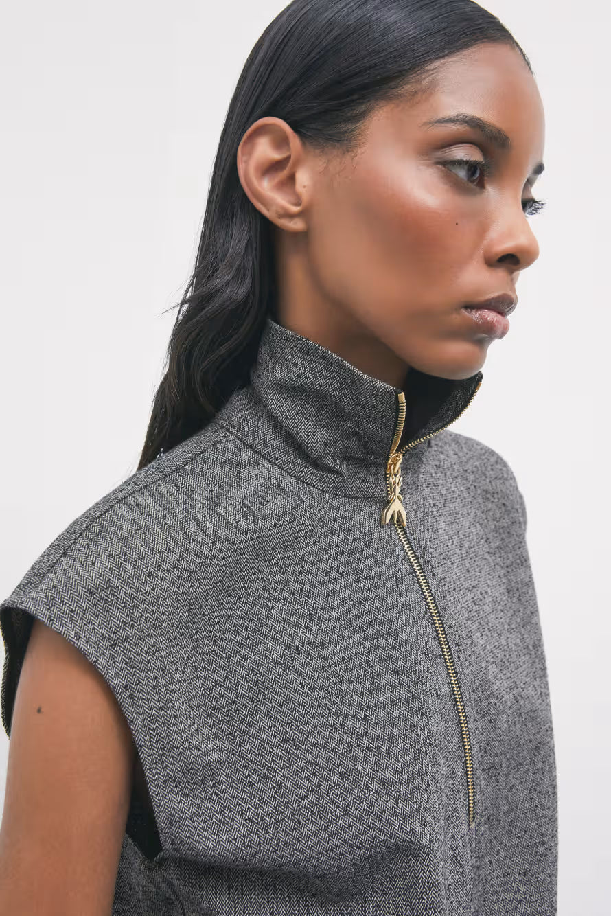 Gilet strutturato bouclé