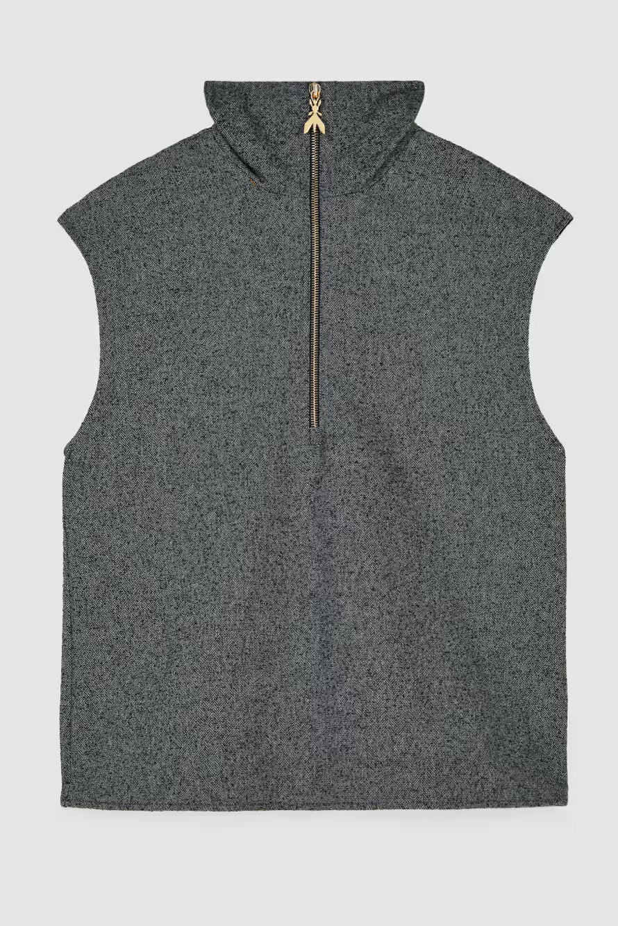 Gilet strutturato bouclé