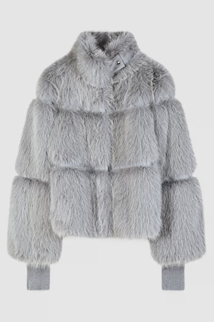 Giubbotto fluffy corto