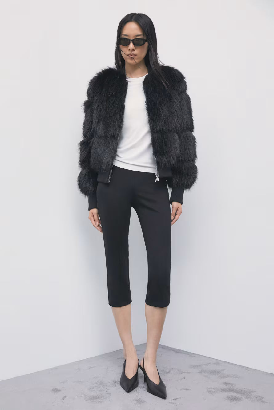 Giubbotto bomber fluffy