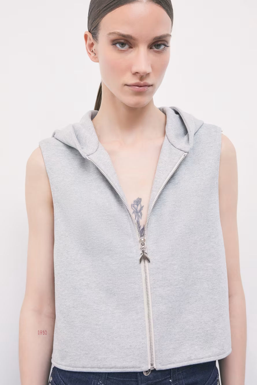 Cappotto in misto lana gessato