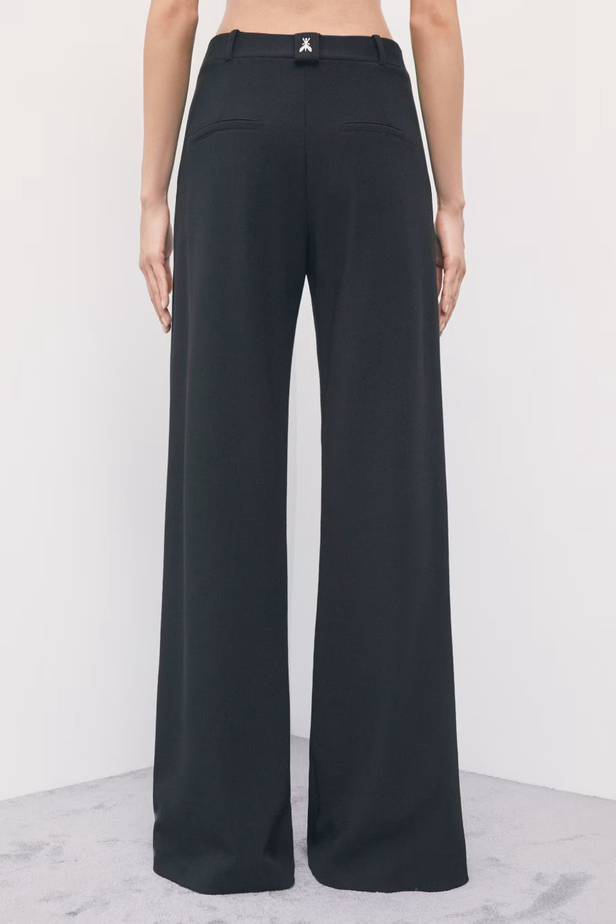 Pantaloni palazzo con pinces