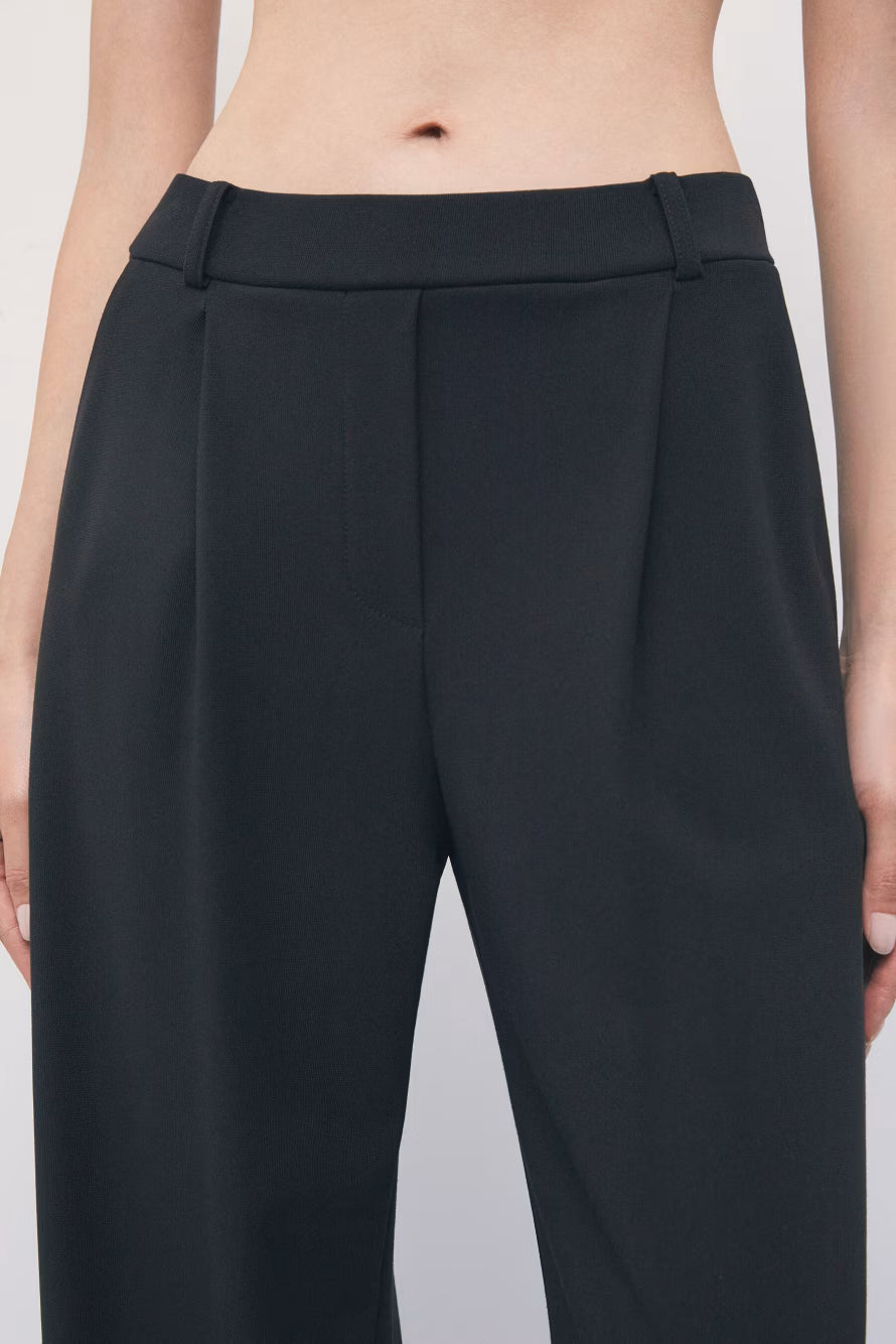 Pantaloni palazzo con pinces