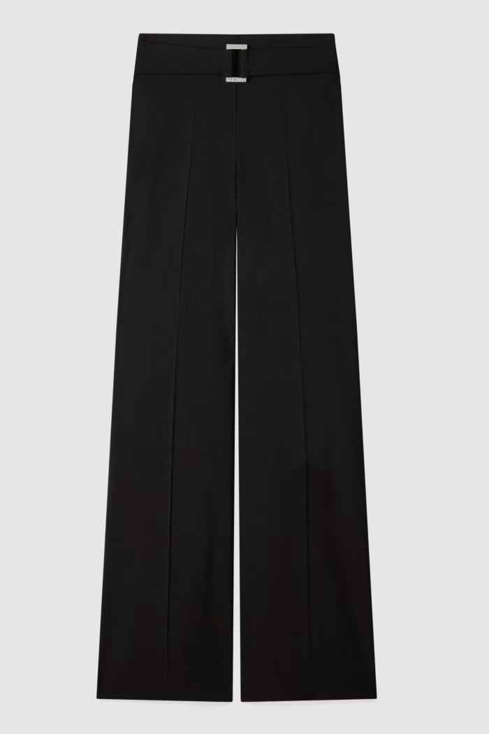 Pantaloni a palazzo con cintura