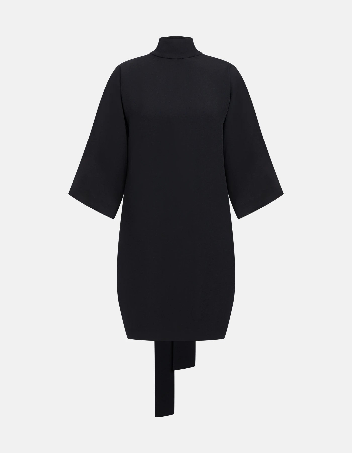 Abito corto in crêpe