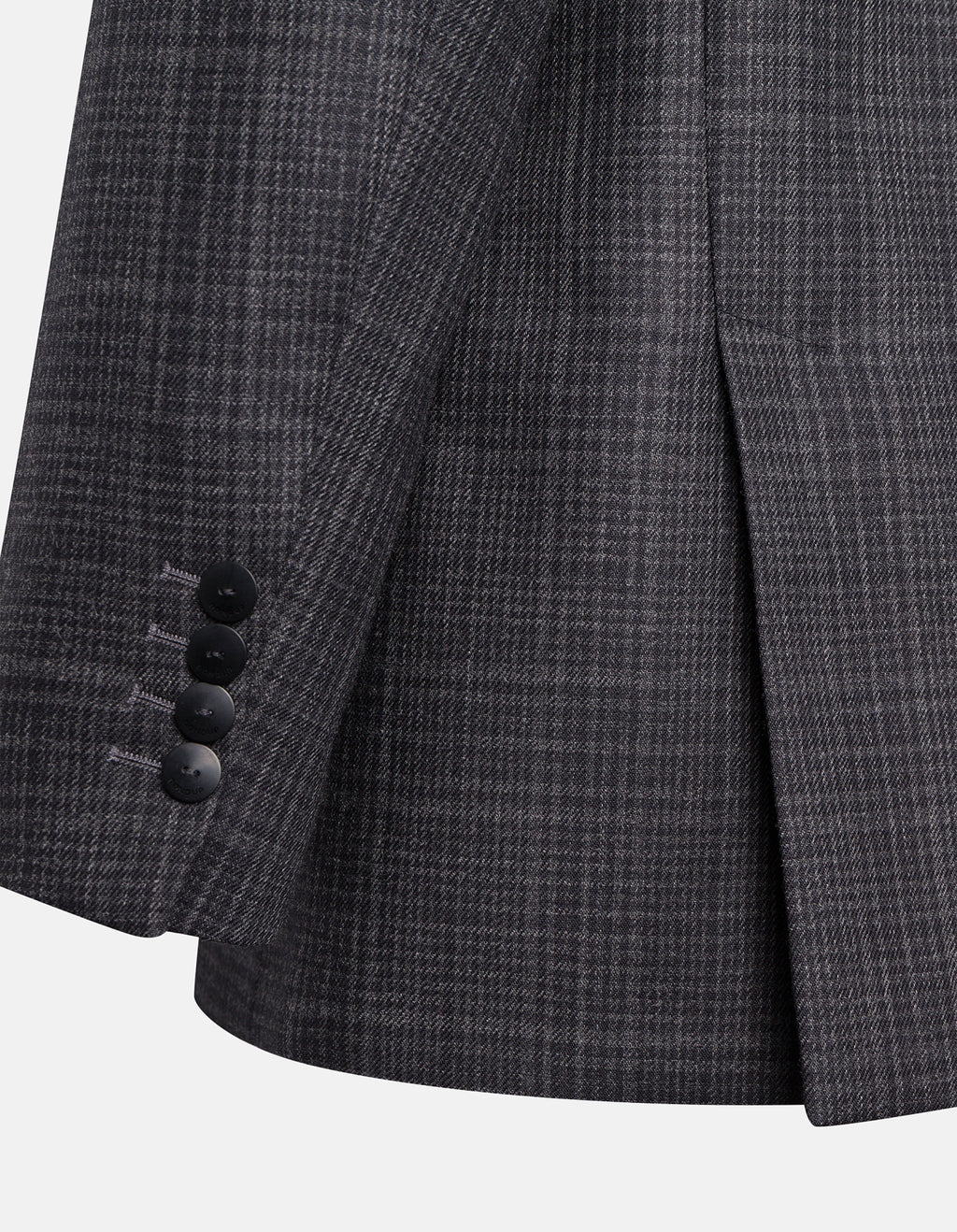 Blazer doppiopetto over in lana principe di Galles