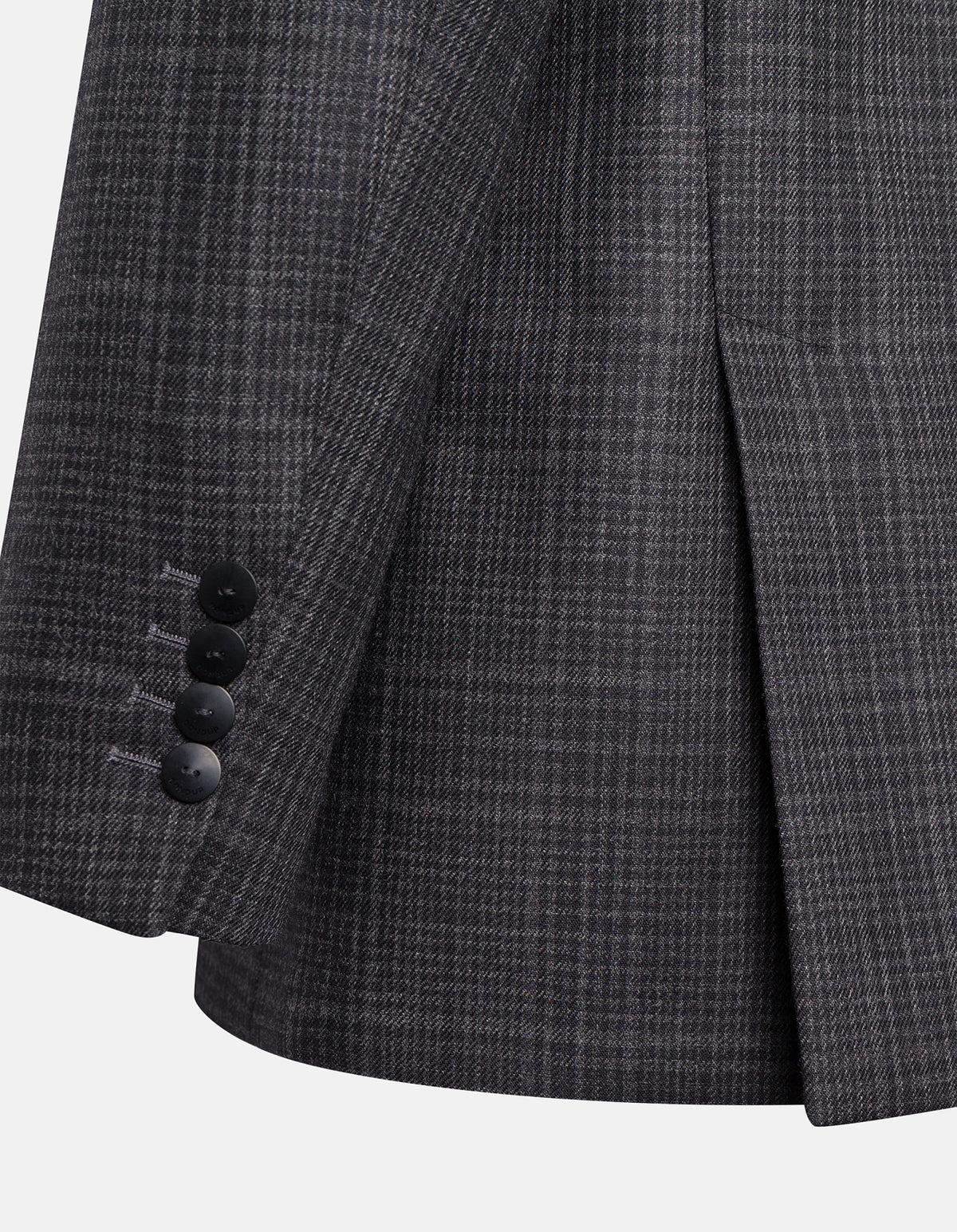 Blazer doppiopetto over in lana principe di Galles