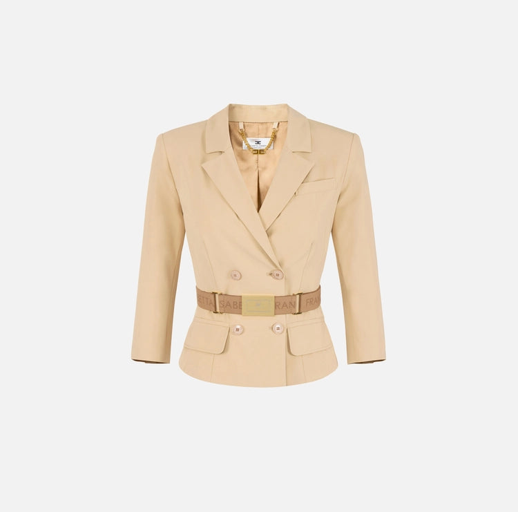 Giacca in tessuto tecnico bielastico