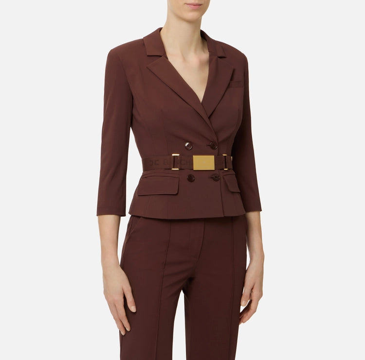 Giacca in tessuto tecnico bielastico