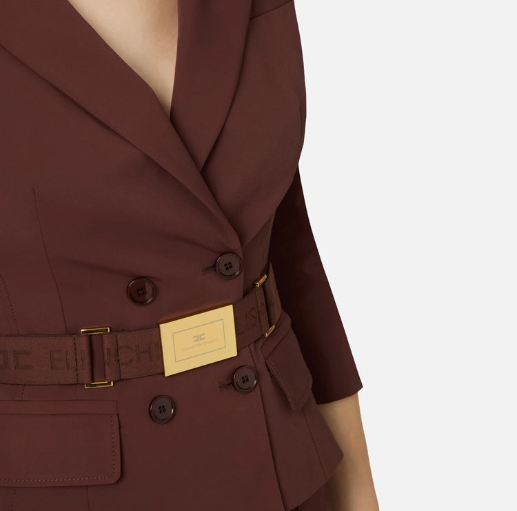 Giacca in tessuto tecnico bielastico