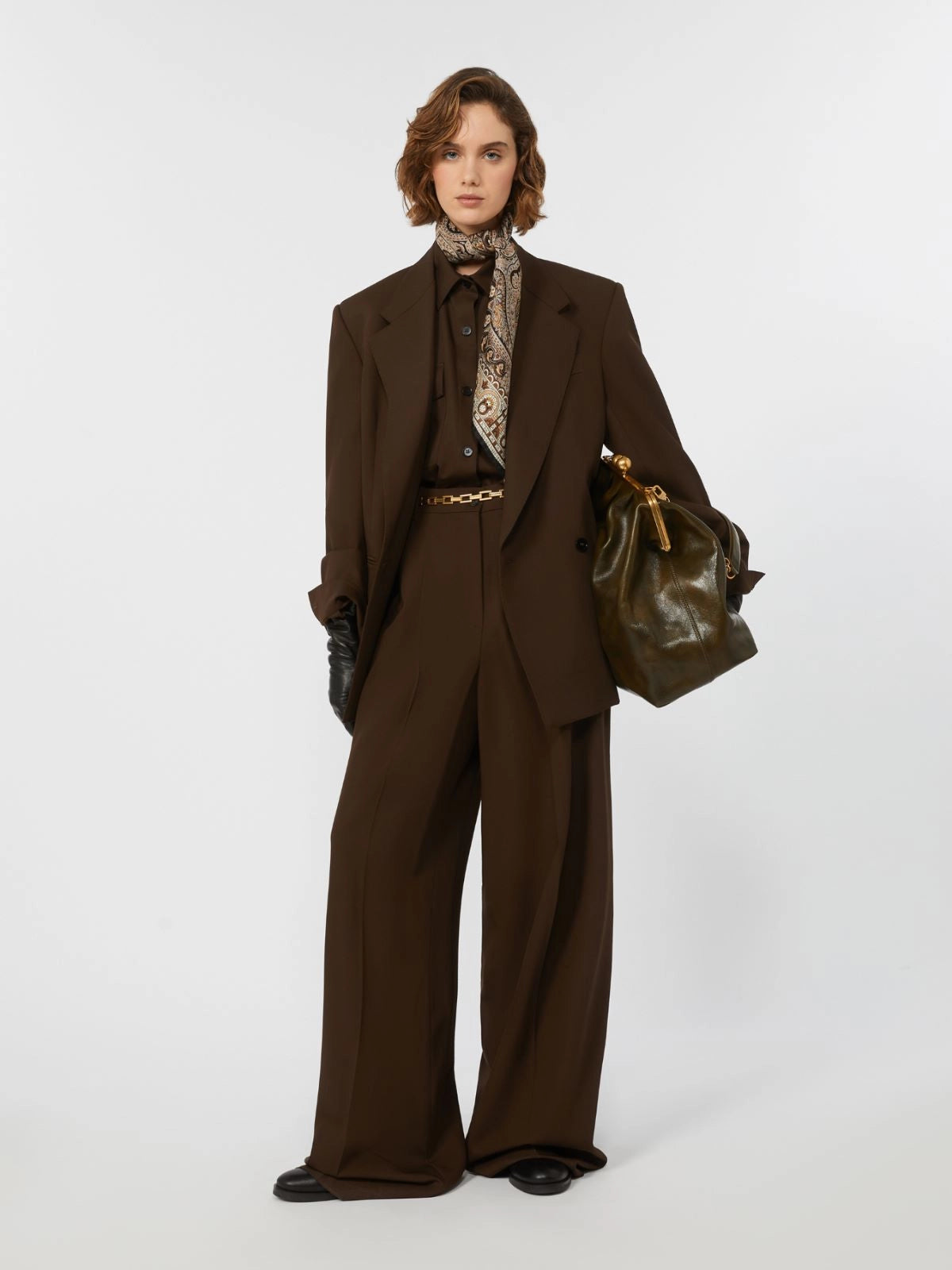 Blazer in levantina di lana