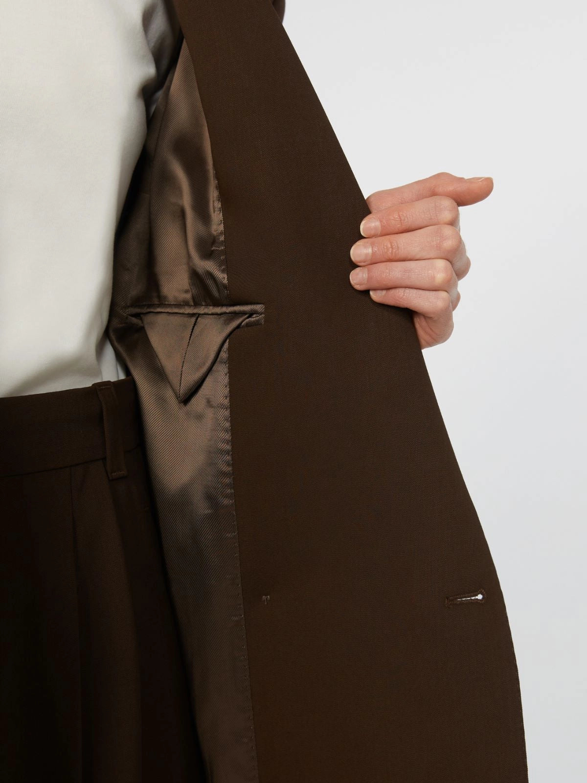 Blazer in levantina di lana