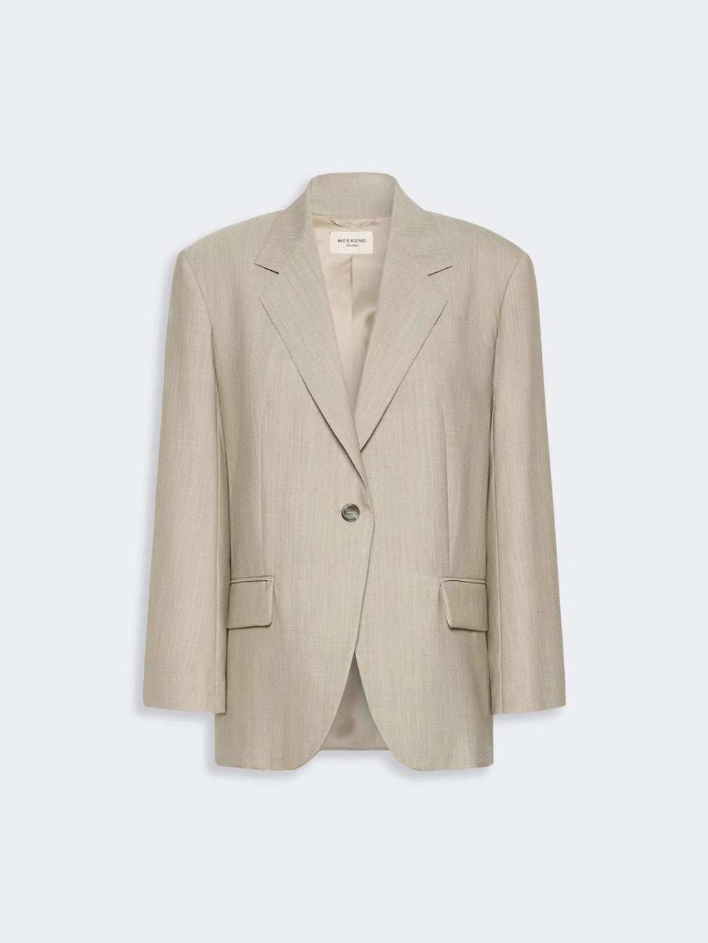 Blazer over in tela di lana