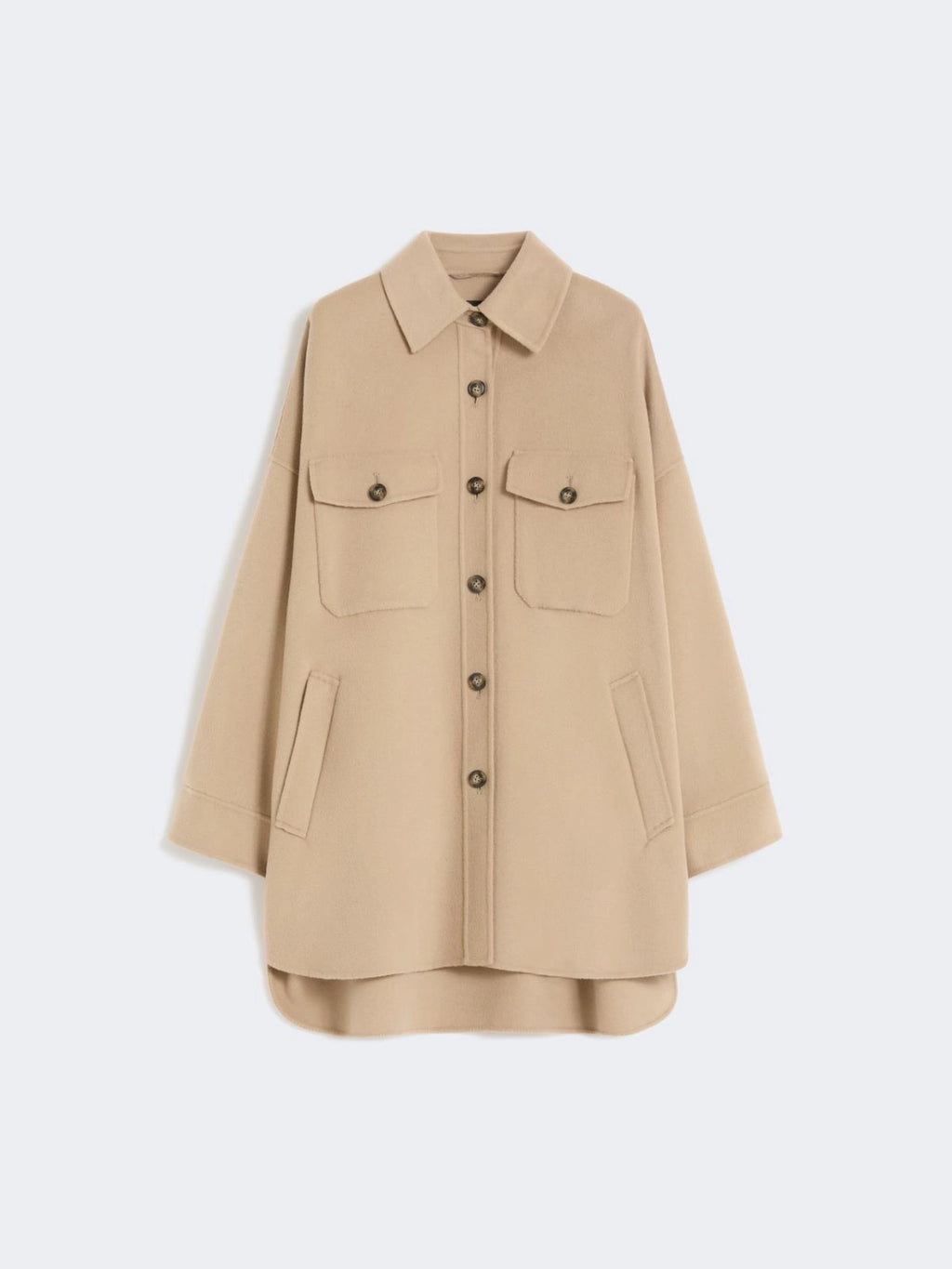 Cappotto over in mista lana