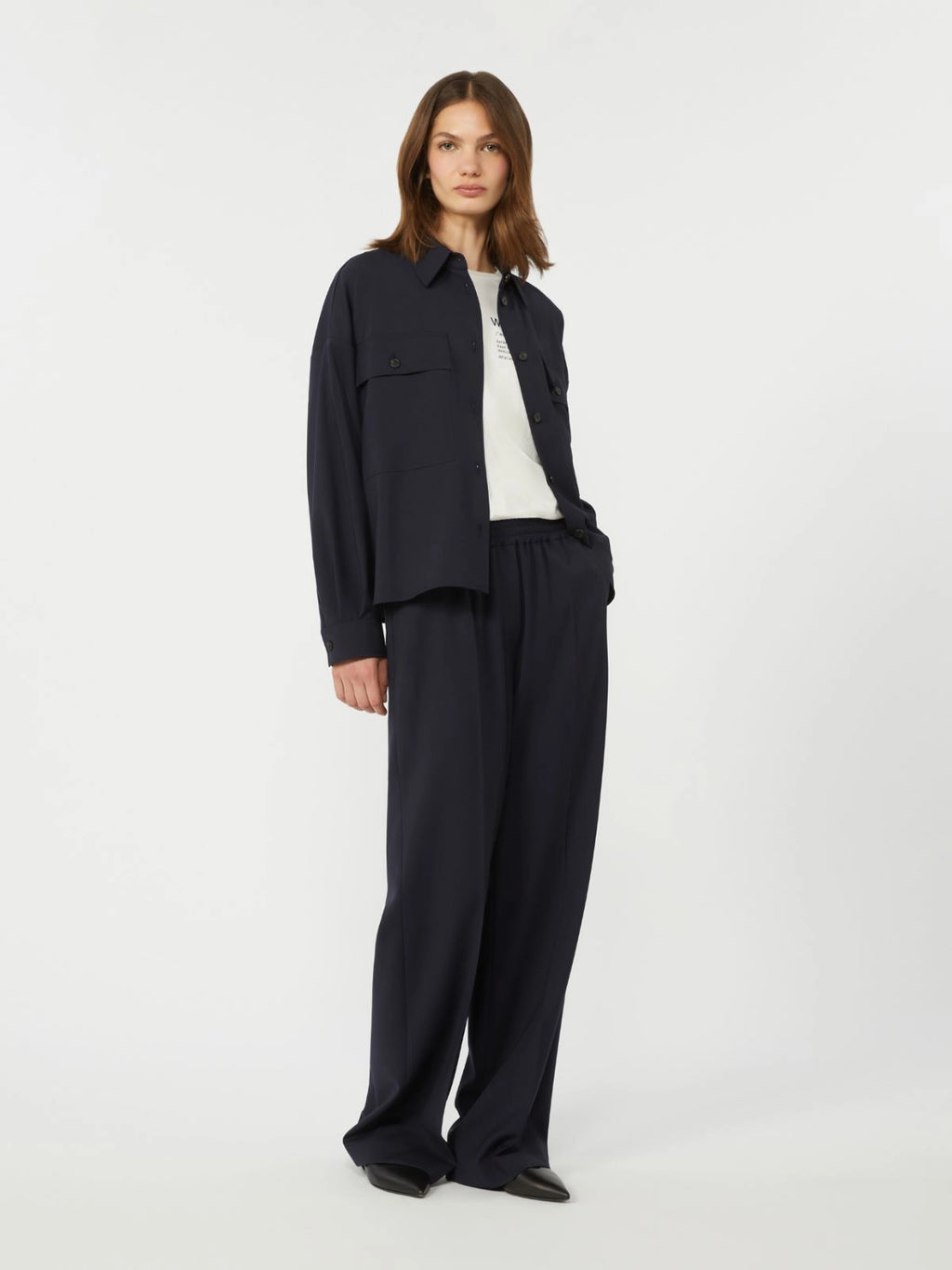 Pantalone in tela di pura lana