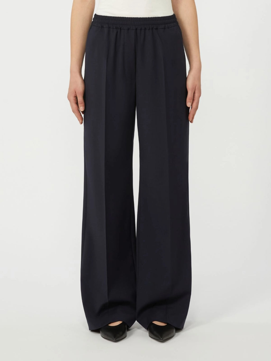 Pantalone in tela di pura lana