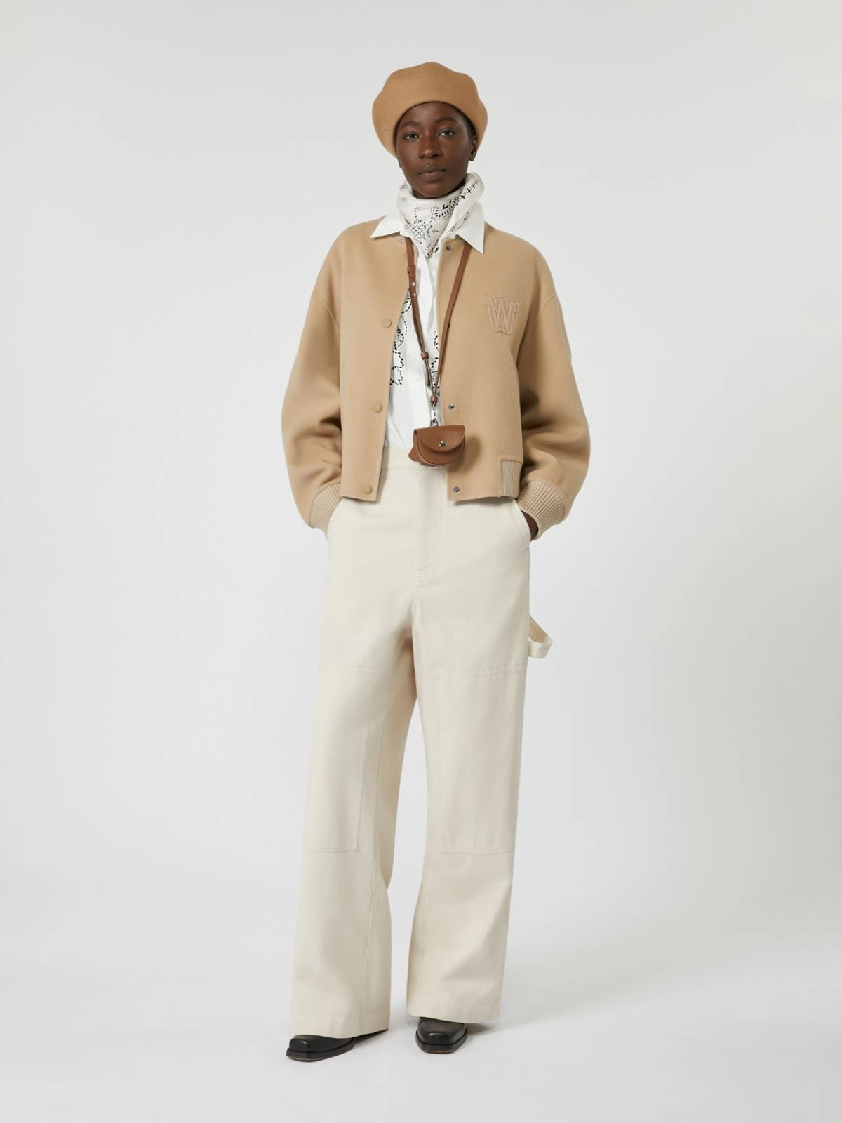 Pantalone workwear in drill di cotone