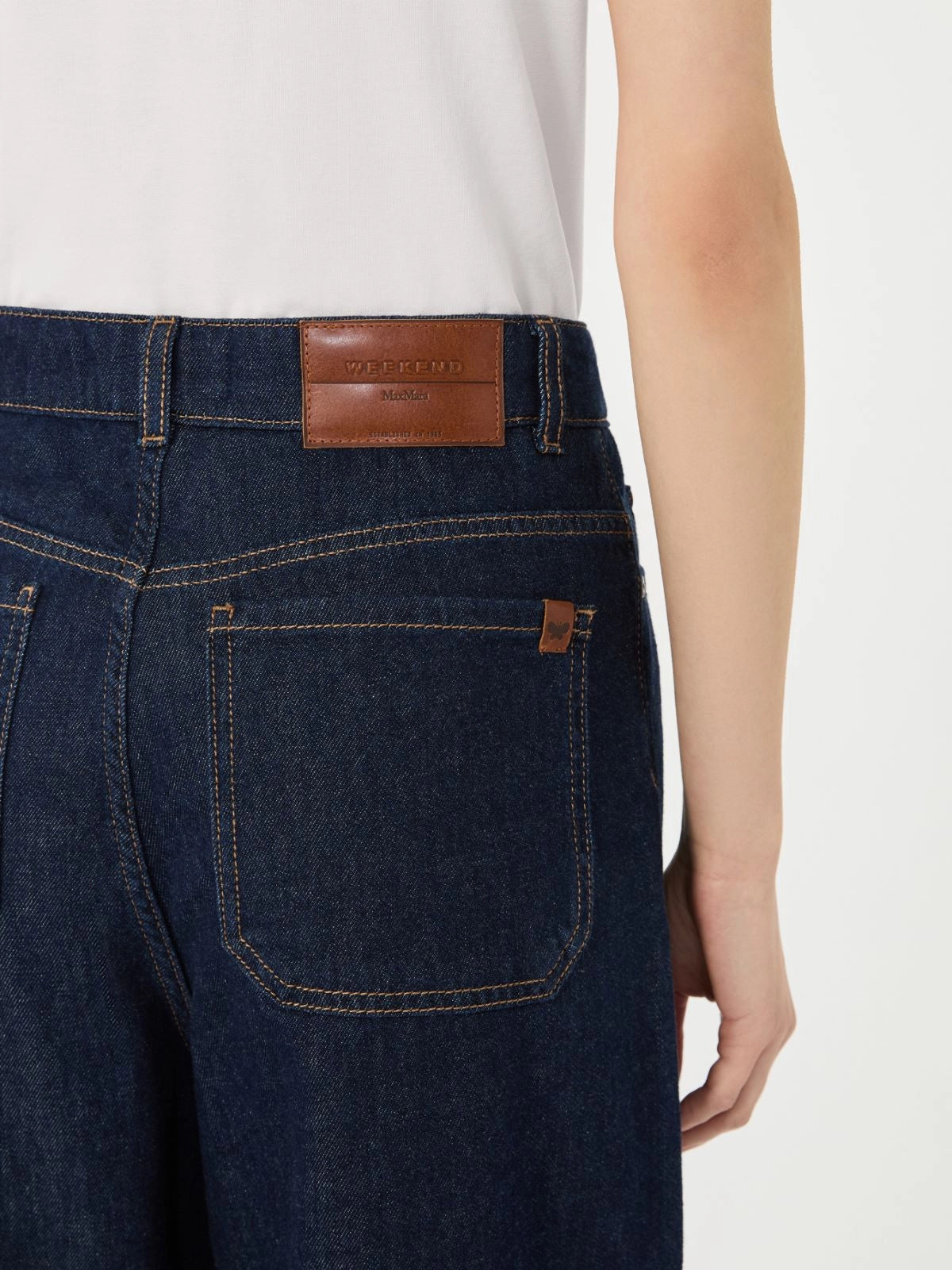 Jeans in denim morbido di cotone