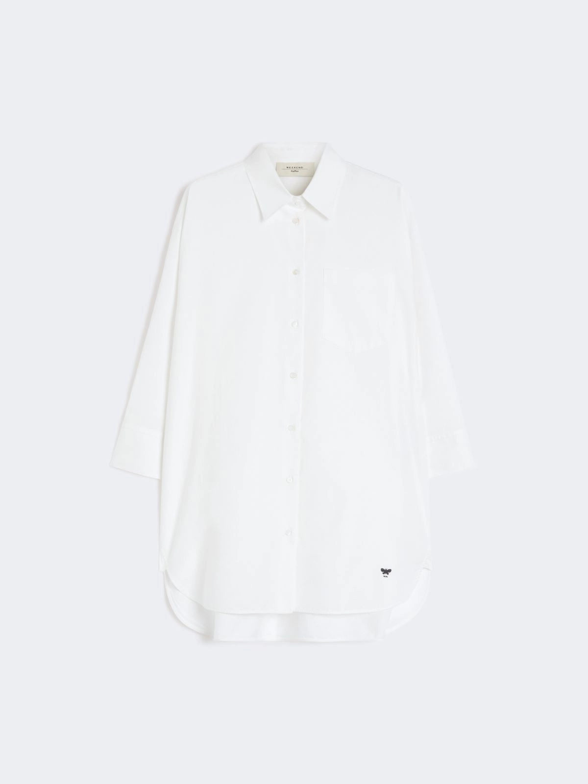Camicia over in Oxford di cotone