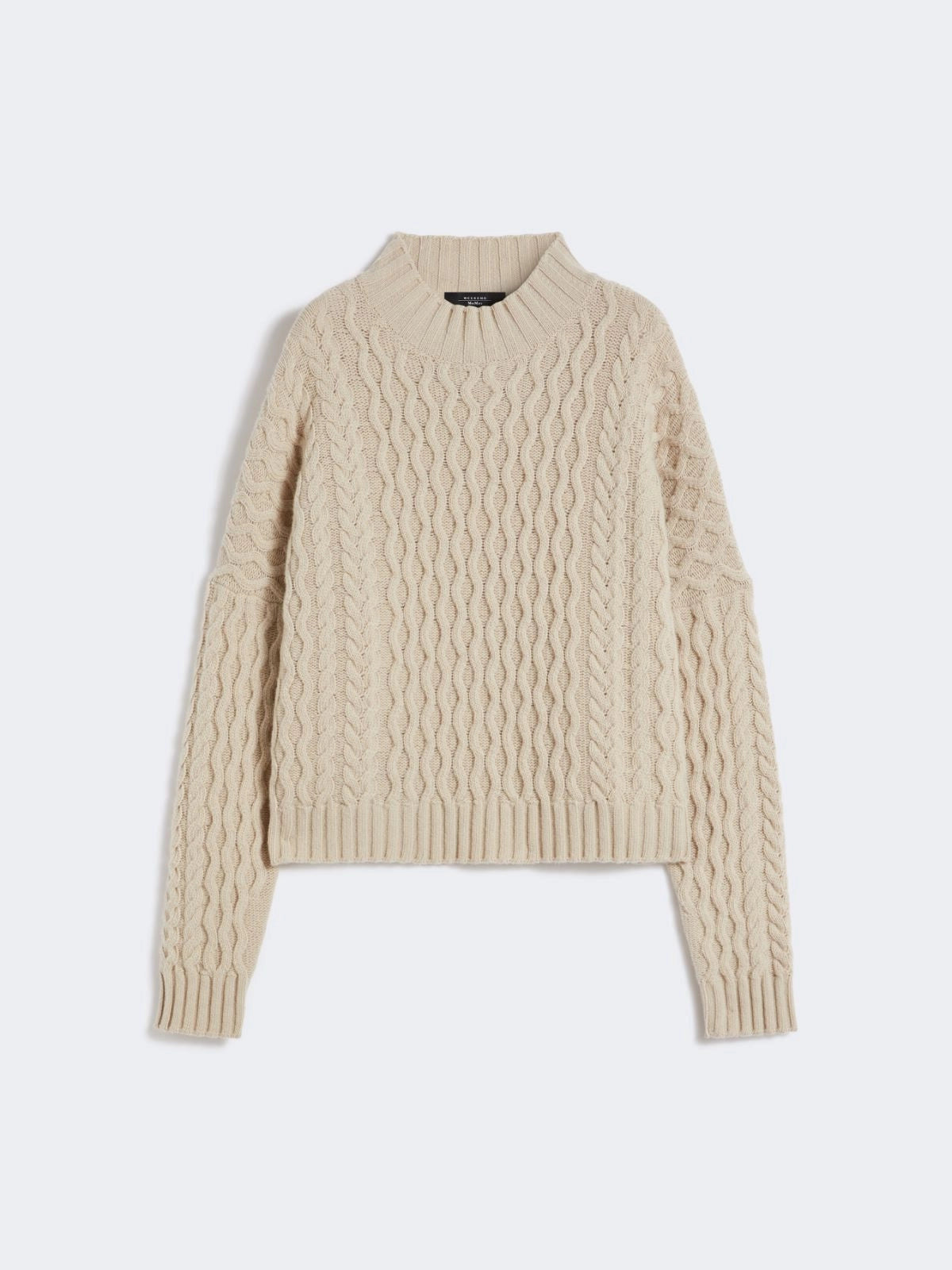 Maglia boxy in filato di lana