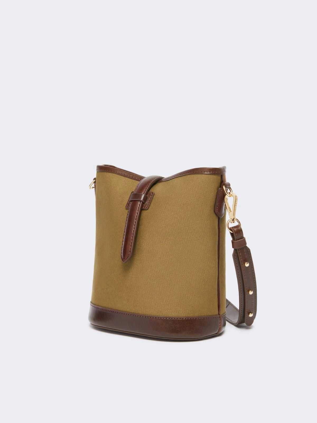 Borsa a secchiello piccolo in canvas
