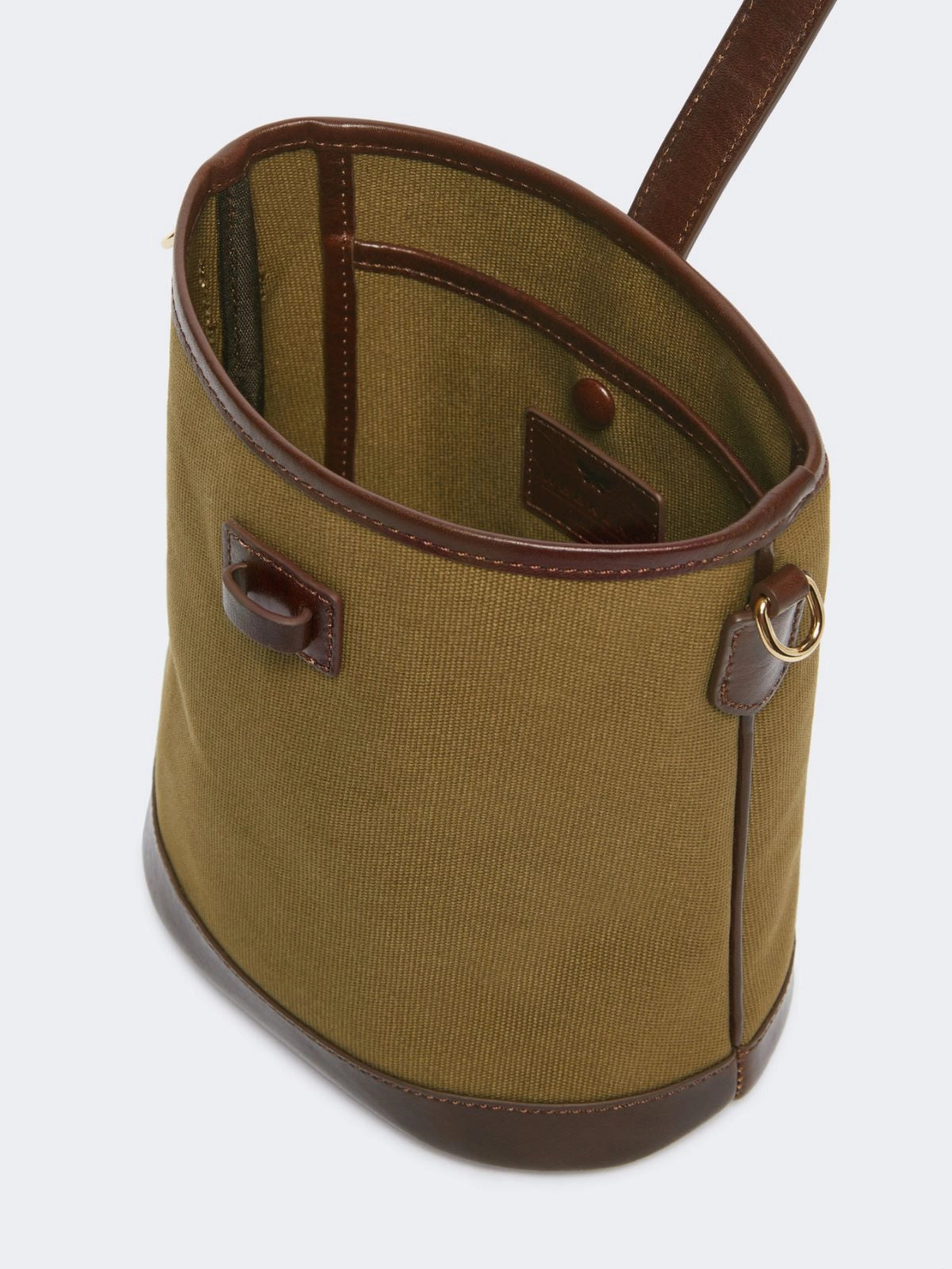 Borsa a secchiello piccolo in canvas