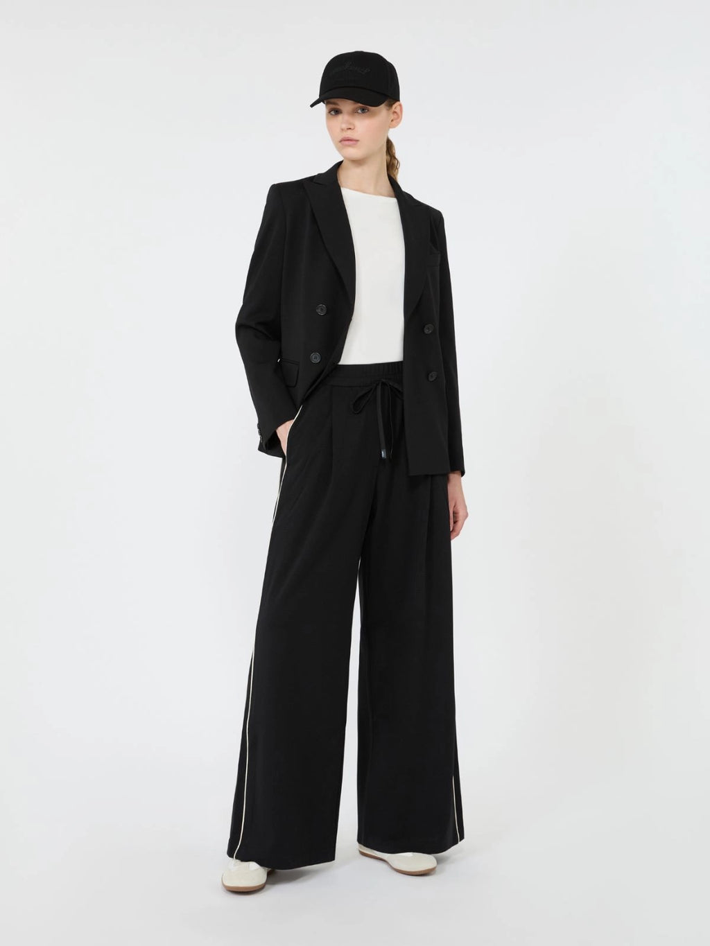 Blazer doppiopetto in jersey Milano